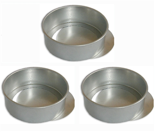 Deep Foldaway 12" Inch Square Shape Multi Size Cake Tin Pan Baking  Tray 2 Tiers | eBay