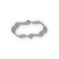 Plaque Cookie Cutter - Long Fancy