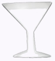 Martini Glass Cookie Cutter