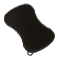 Stay Clean Silicone Scrubber - Black