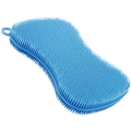 Stay Clean Silicone Scrubber - Blue
