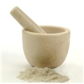 Mortar and Pestle Marble - Beige