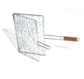 Barbecue Grill Basket Flex with Rosewood Handle