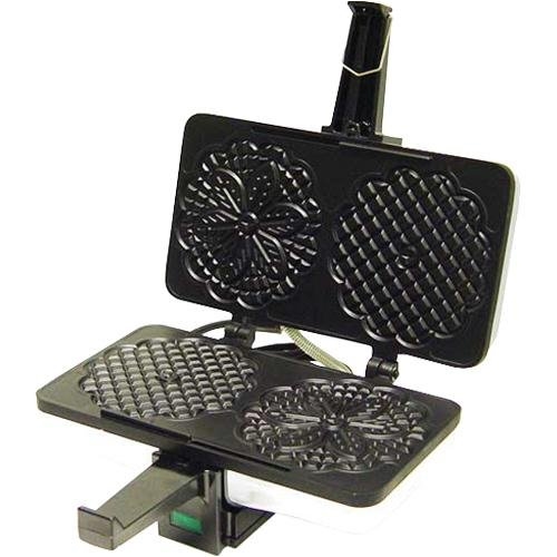 CucinaPro Polished Electric Pizzelle Maker Press