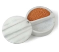 Salt Box - White Marble