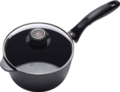 Swiss Diamond Induction Saucepan 2.2 Quart Nonstick