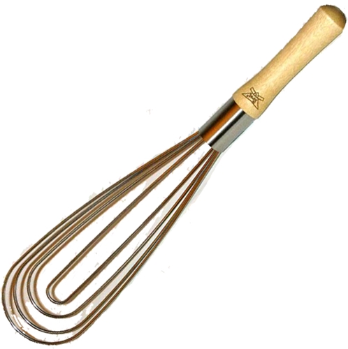 Stainless Steel 12 Flat Whisk