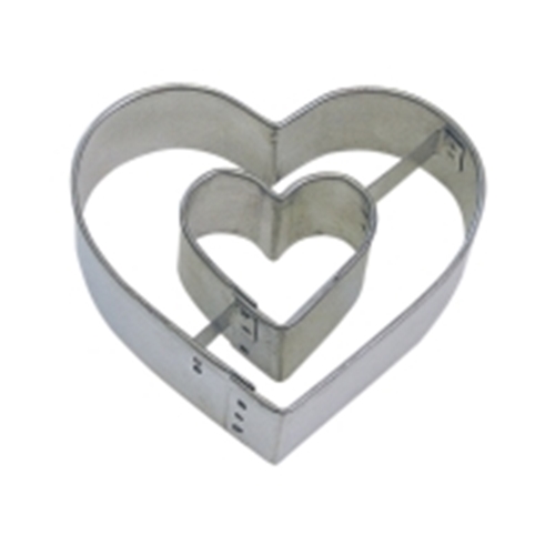 Heart in Heart Cookie Cutter