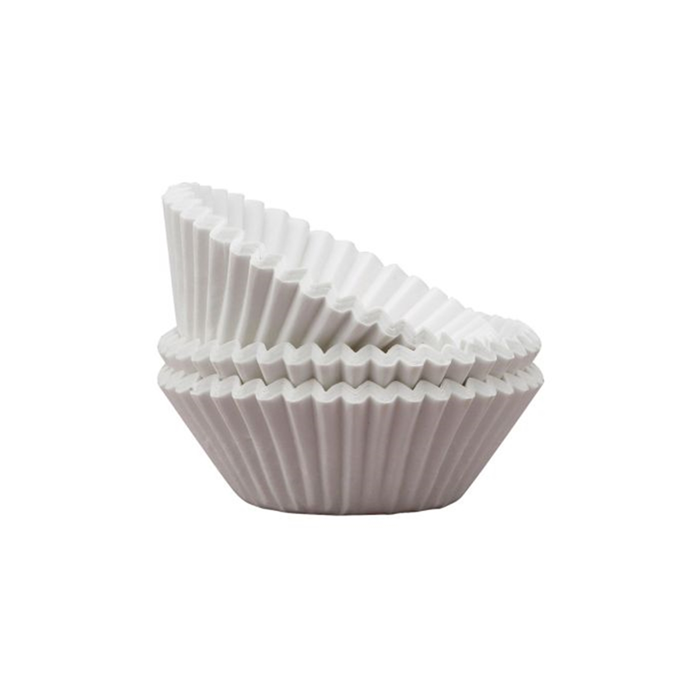 Baking Paper Liners- Mini Muffin Size- White