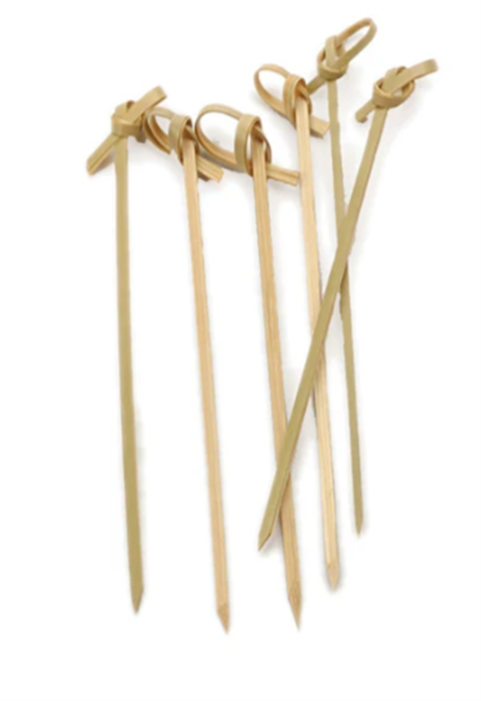 Bamboo Knot Picks- 4.5 Inch