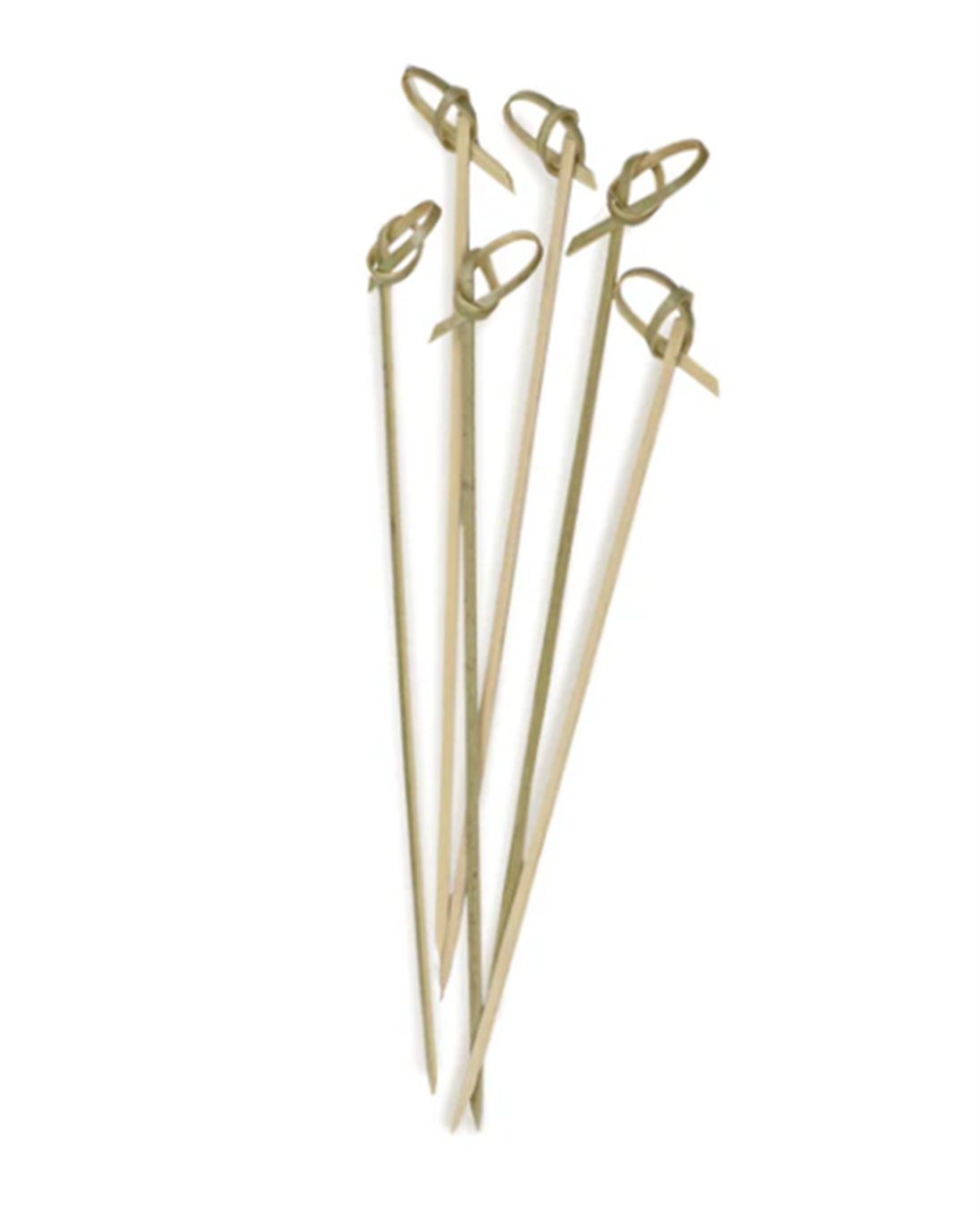 Bamboo Knot Picks- 6.5 Inch