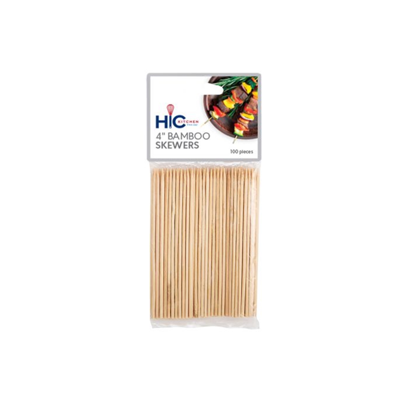 4" Wood Skewers