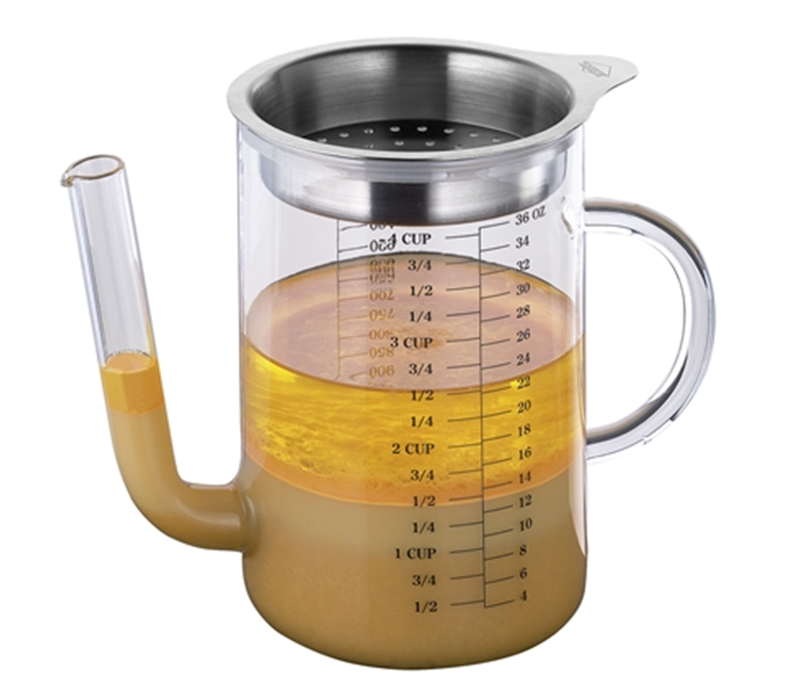 Glass Gravy Separator