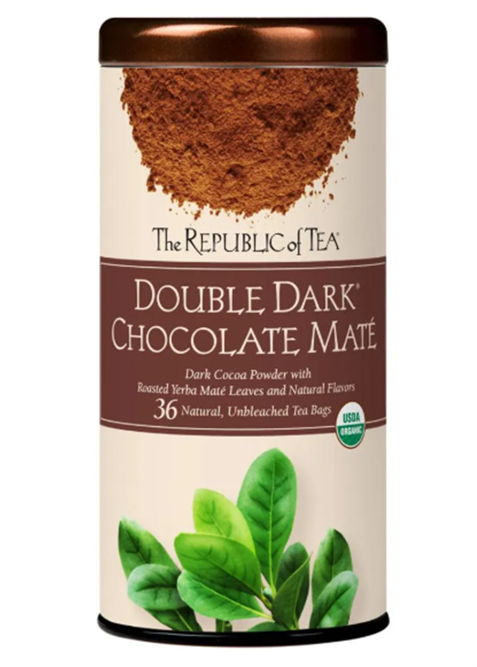 Organic Double Dark Chocolate Mate Tea Bags