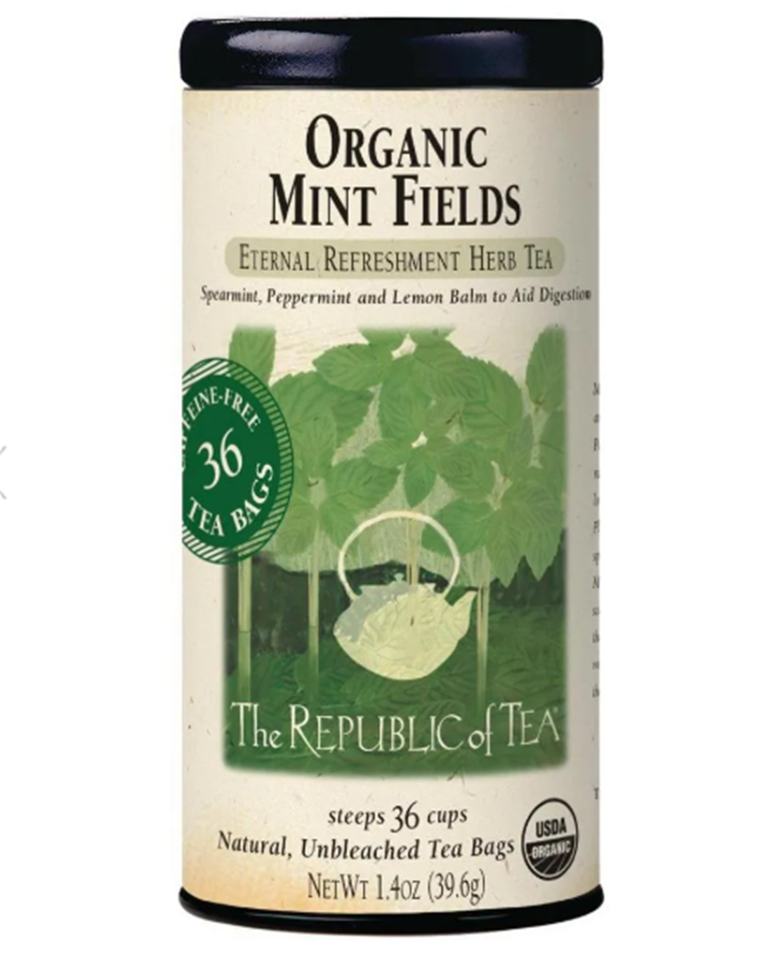 Organic Mint Fields Tea Bags