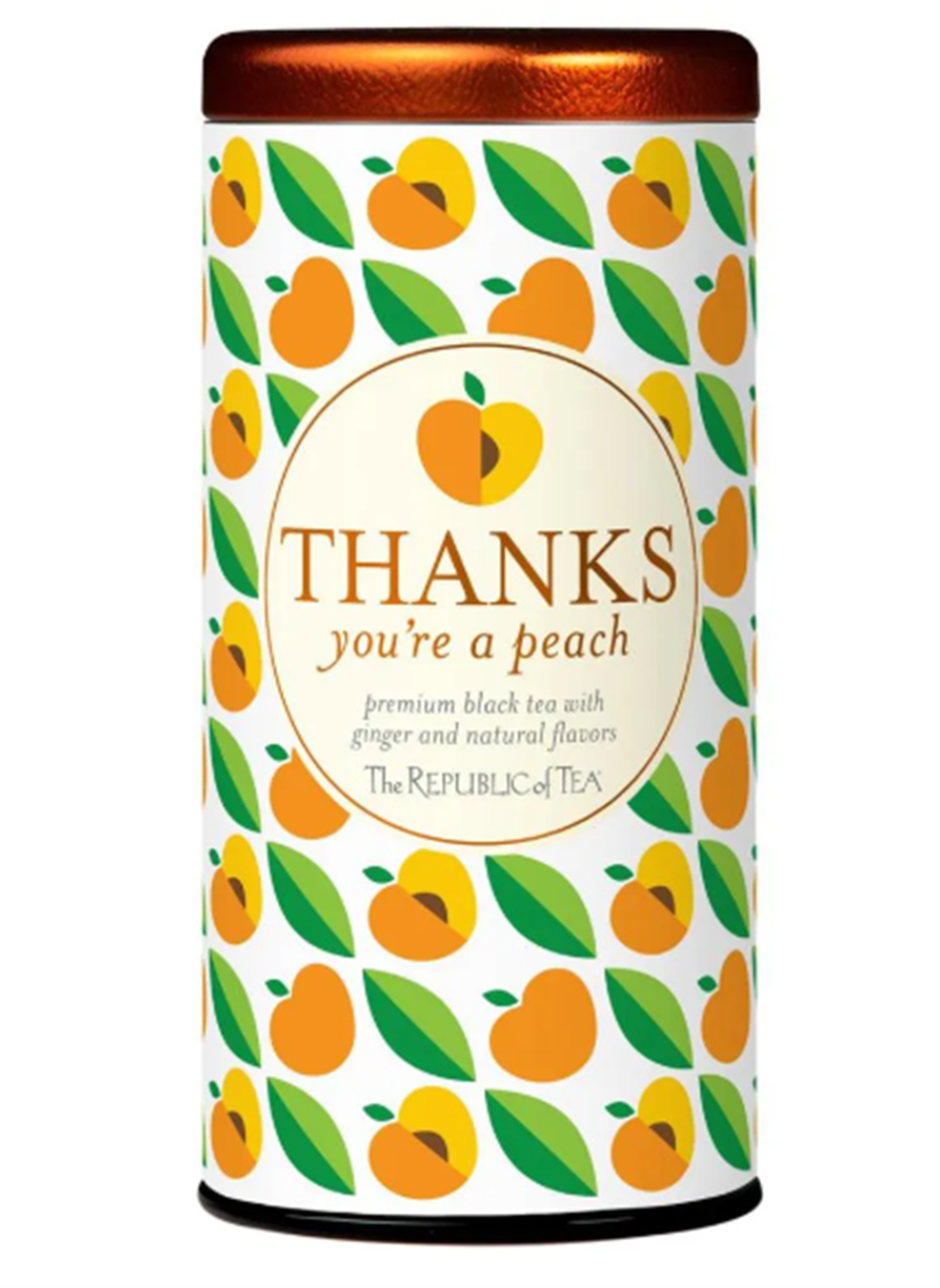 Thanks You're A Peach Tea Bags