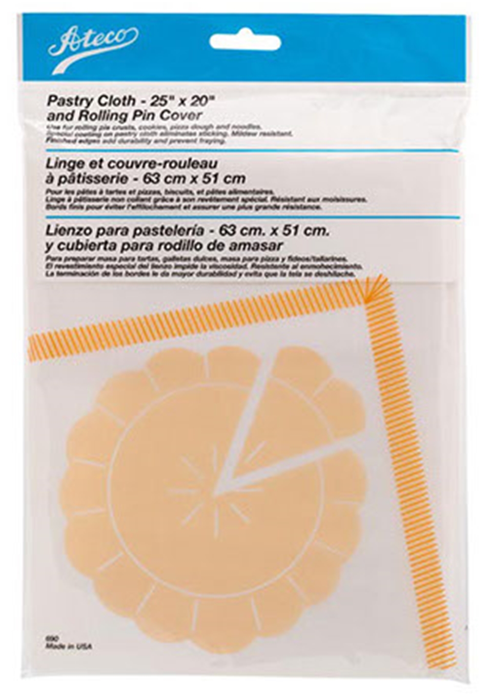 Pastry Cloth and Rolling Pin Cover