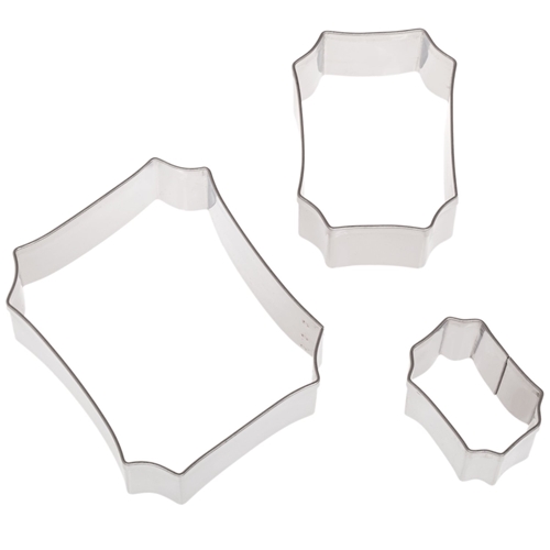 Cookie Cutter Set of 3 Plaques