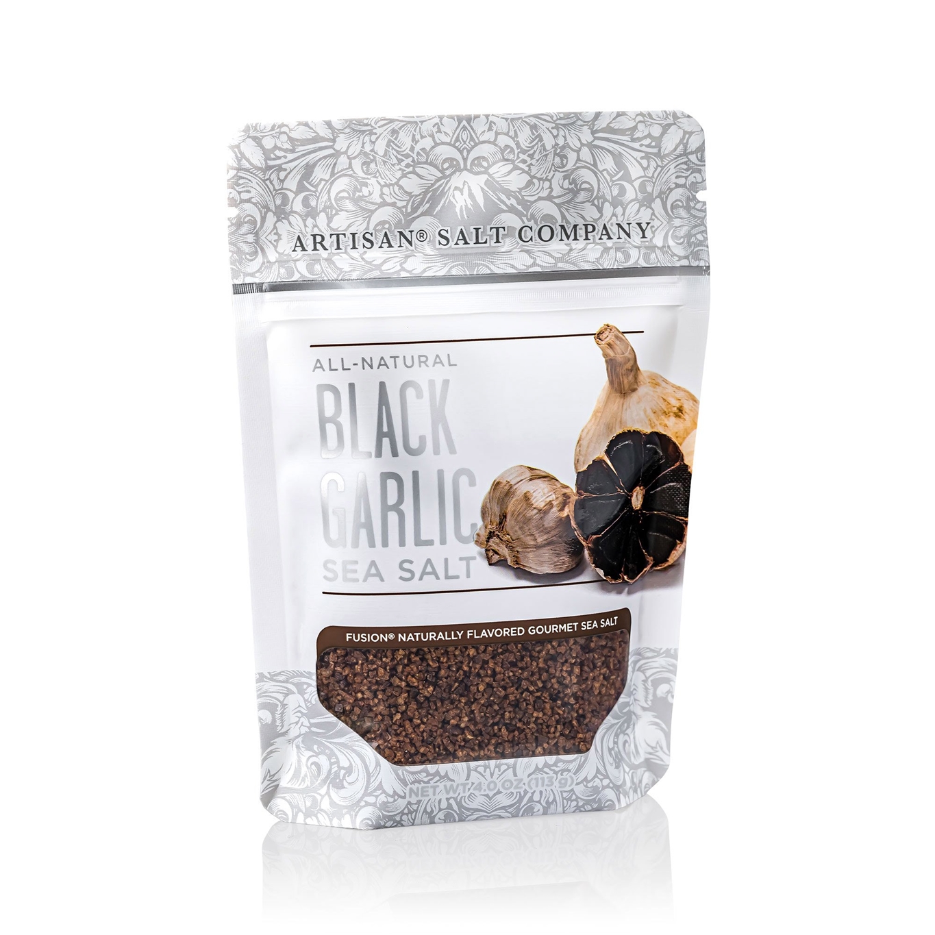 Black Garlic Flavored Sea Salt Pouch