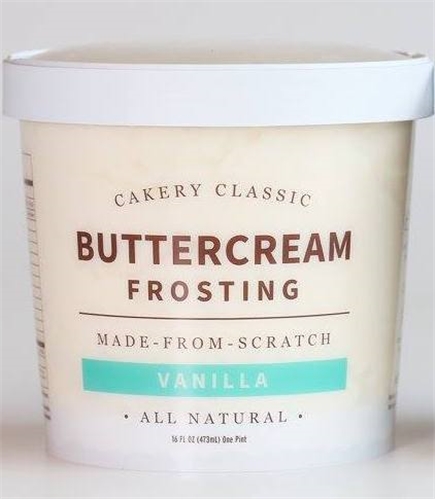 Cakery Classic Buttercream Frosting - Vanilla