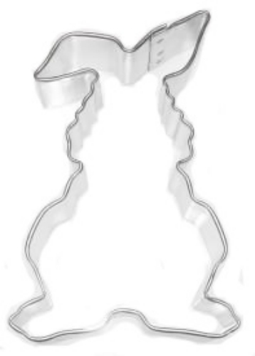 Bunny with Floppy Ears Cookie Cutter