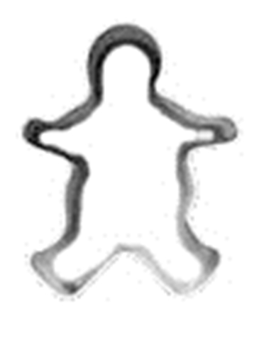 Gingerbread Boy Cookie Cutter - 2"