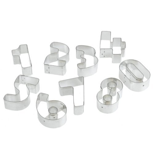 Cookie Cutter Set Numbers