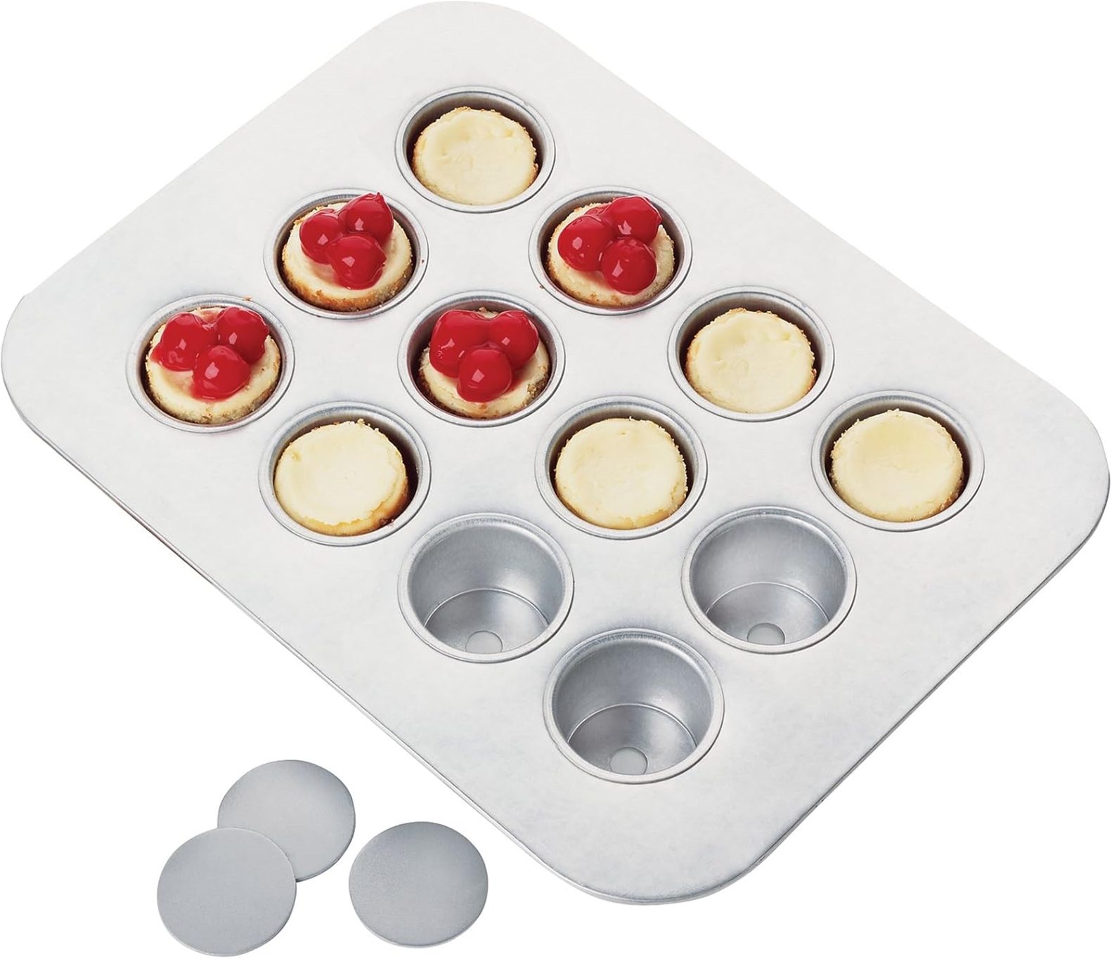 Mini Cheesecake Pan - Uncoated 12 Cup