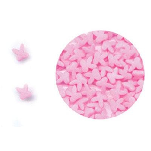 Edible Confetti - Mini Pink Bunny Faces