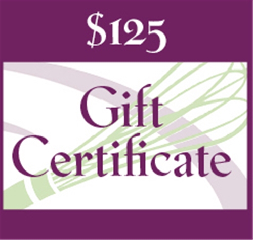 $125 Gift Certificate