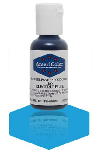 Gel Paste Food Coloring Electric Blue