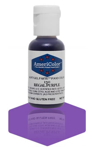 Gel Paste Food Coloring Regal Purple 