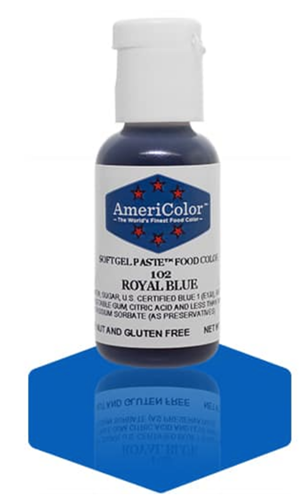 Gel Paste Food Coloring Royal Blue 