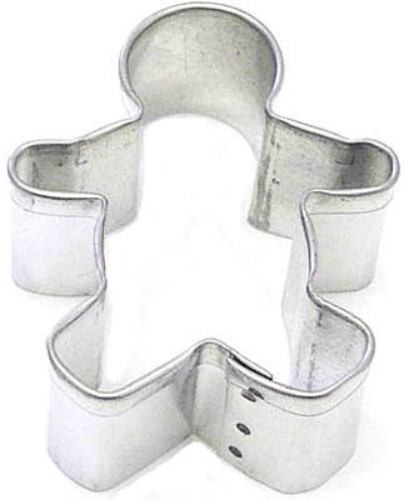 Gingerbread Boy Cookie Cutter - 2 1/4"
