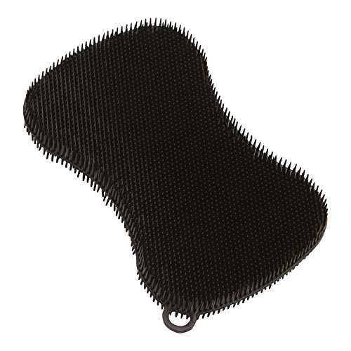 Stay Clean Silicone Scrubber - Black