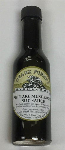 Shiitake Mushroom Soy Sauce by Ozark Forest Mushrooms