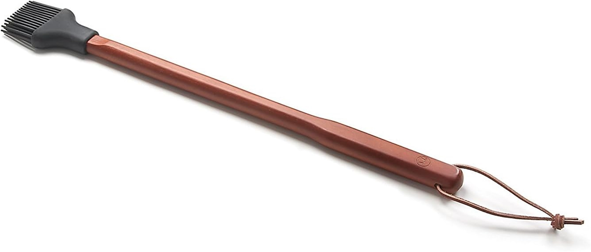 Barbecue Silicone Basting Brush with Rosewood Handle