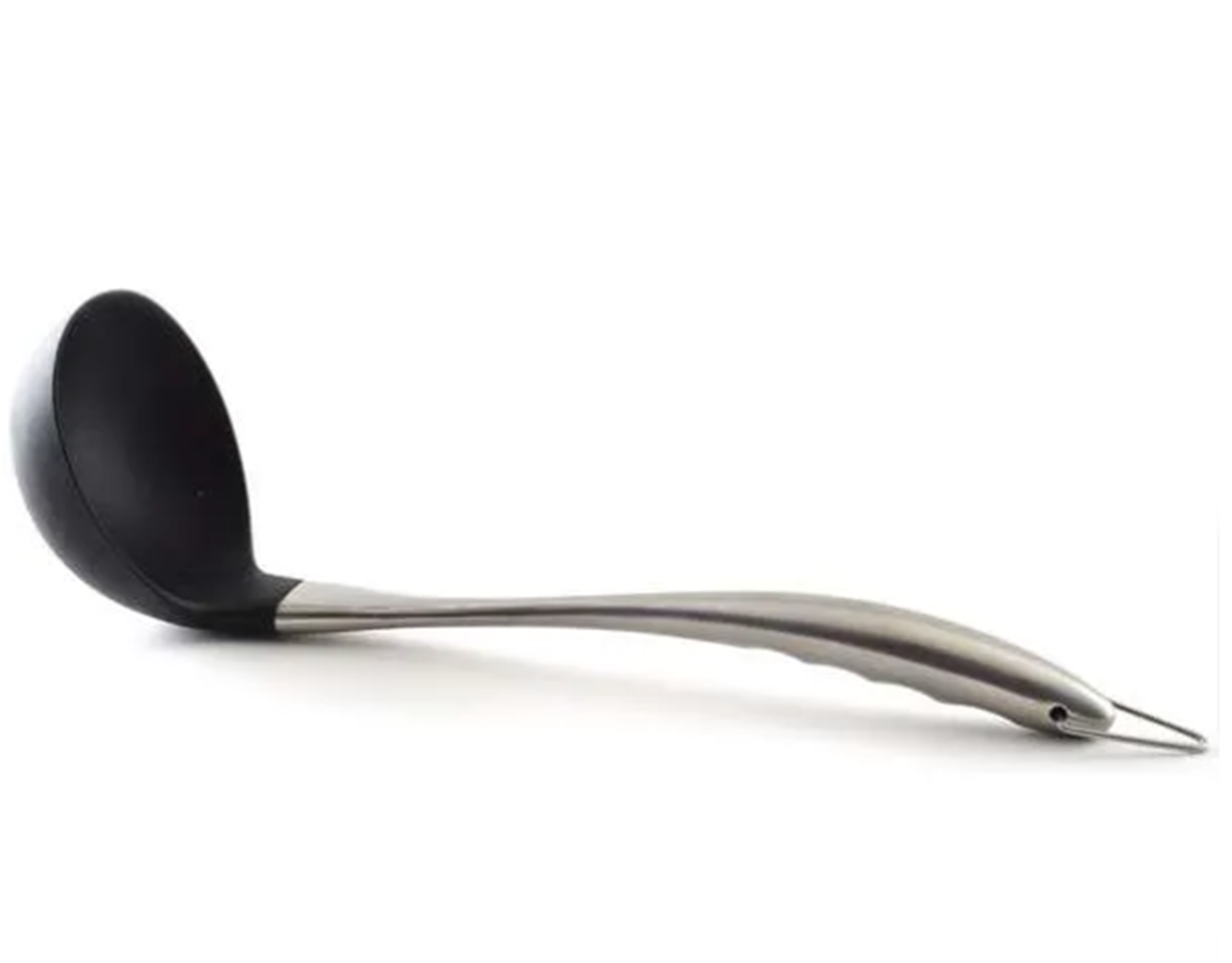 Silicone and Stainless Soup Ladle