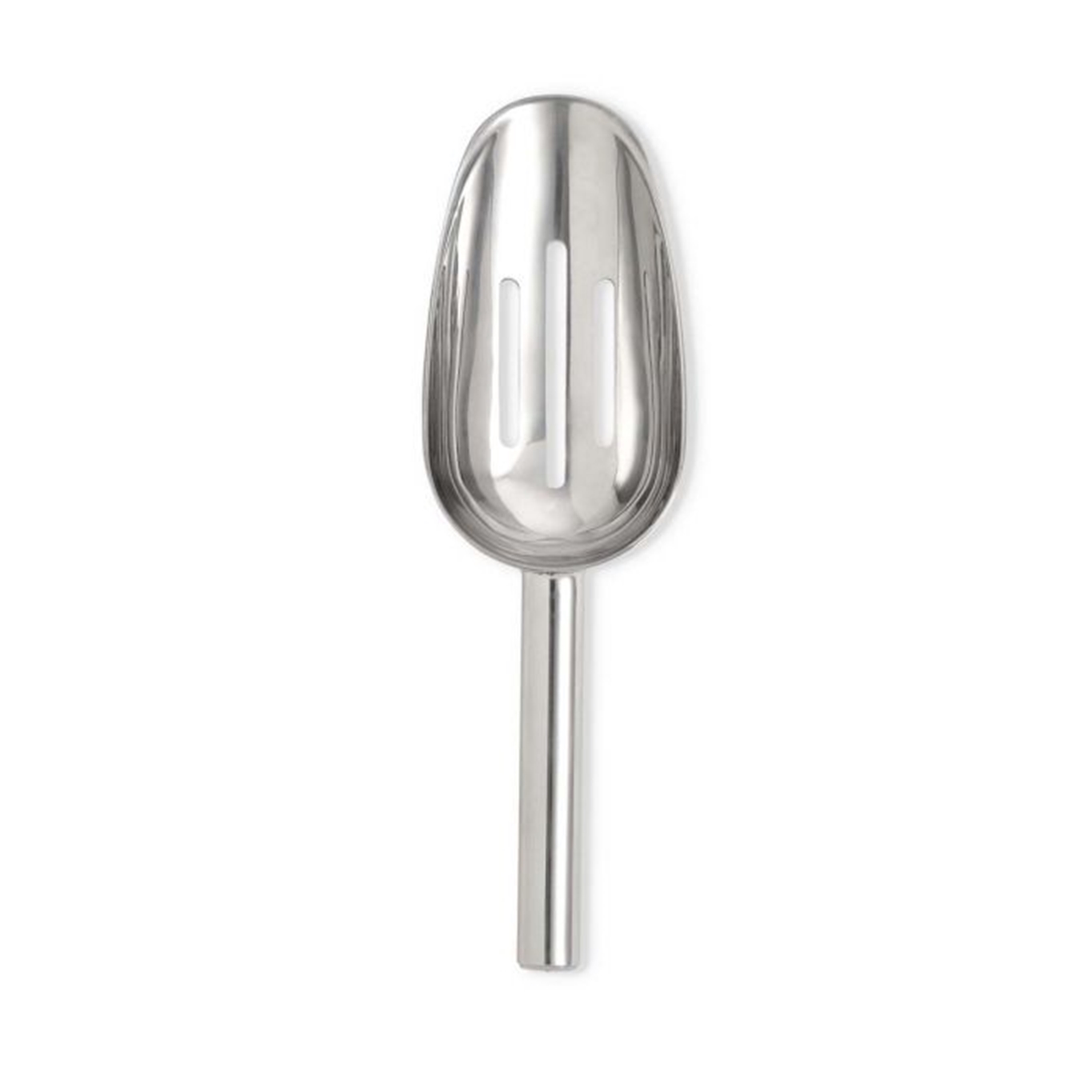 Stainless Steel Slotted Ice Scoop