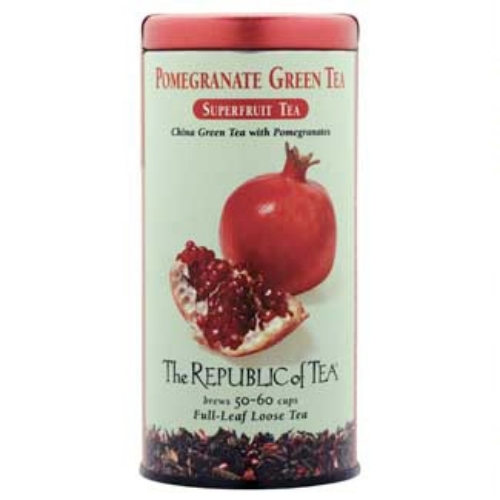 Pomegranate Green Tea Full Leaf