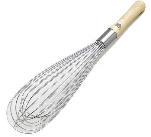 Sauce Whisk 14-inch with Wood Handle