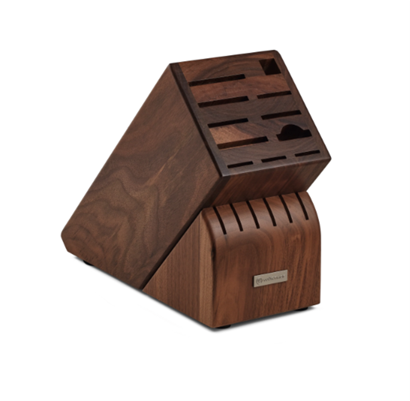 17-Slot Walnut Knife Block
