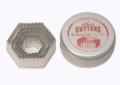 Cookie Cutter Set Hexagon Fluted